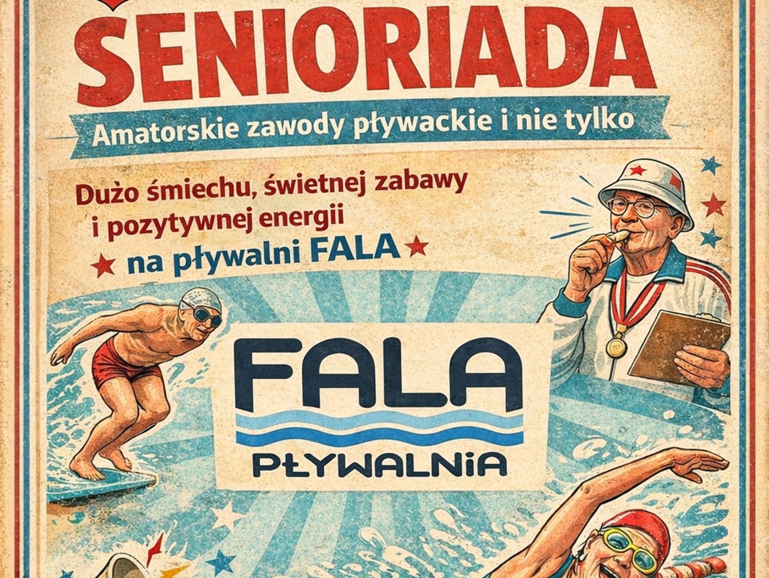 Hrubieszów: Senioriada na „Fali”. To będzie wodne szaleństwo w rytmie hitów lat 70. i 80.