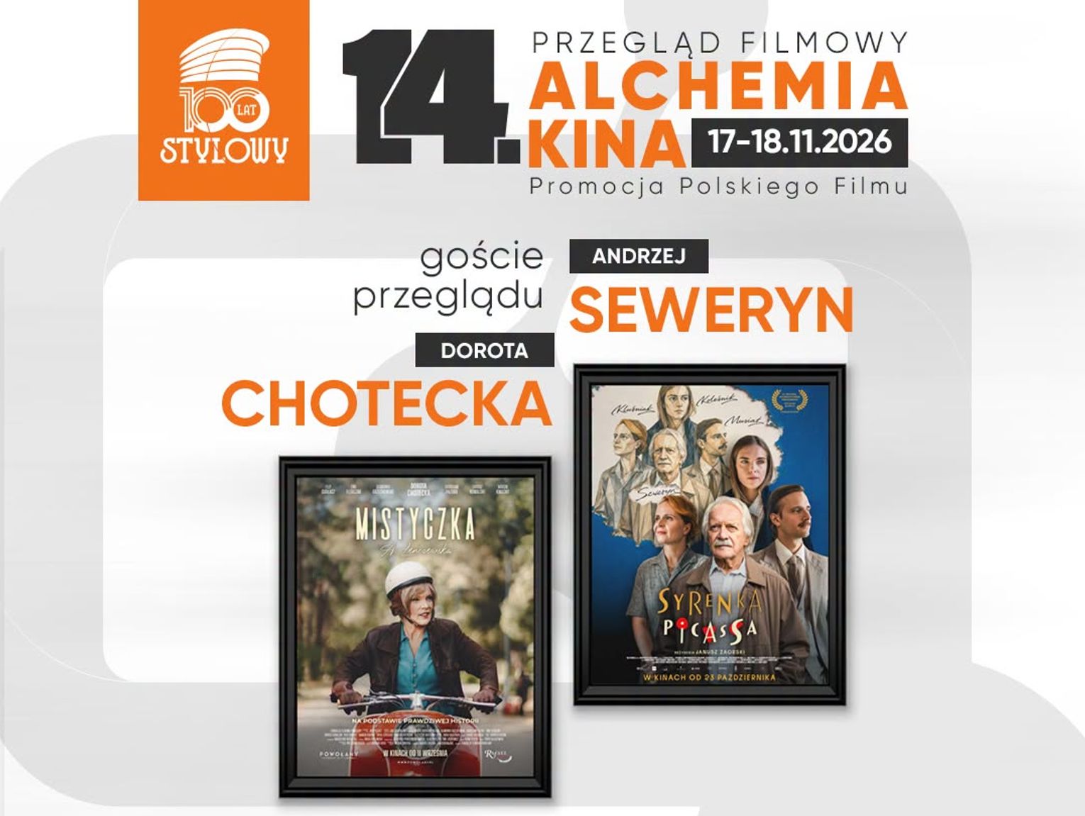 Seweryn i Chotecka w Zamościu na Alchemii Kina. Program i bilety