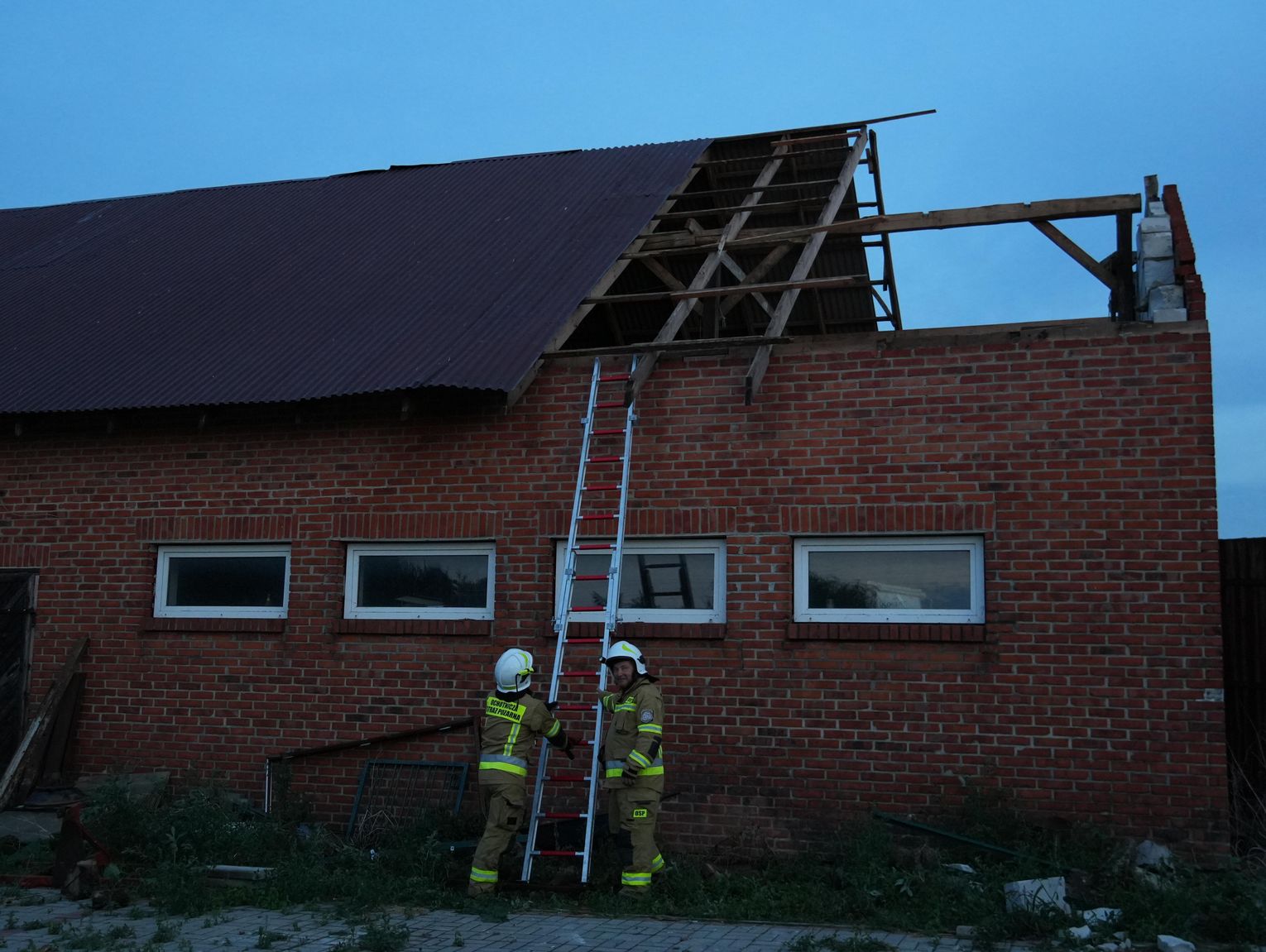 Burza nad powiatem zamojskim. 31 interwencji strażaków