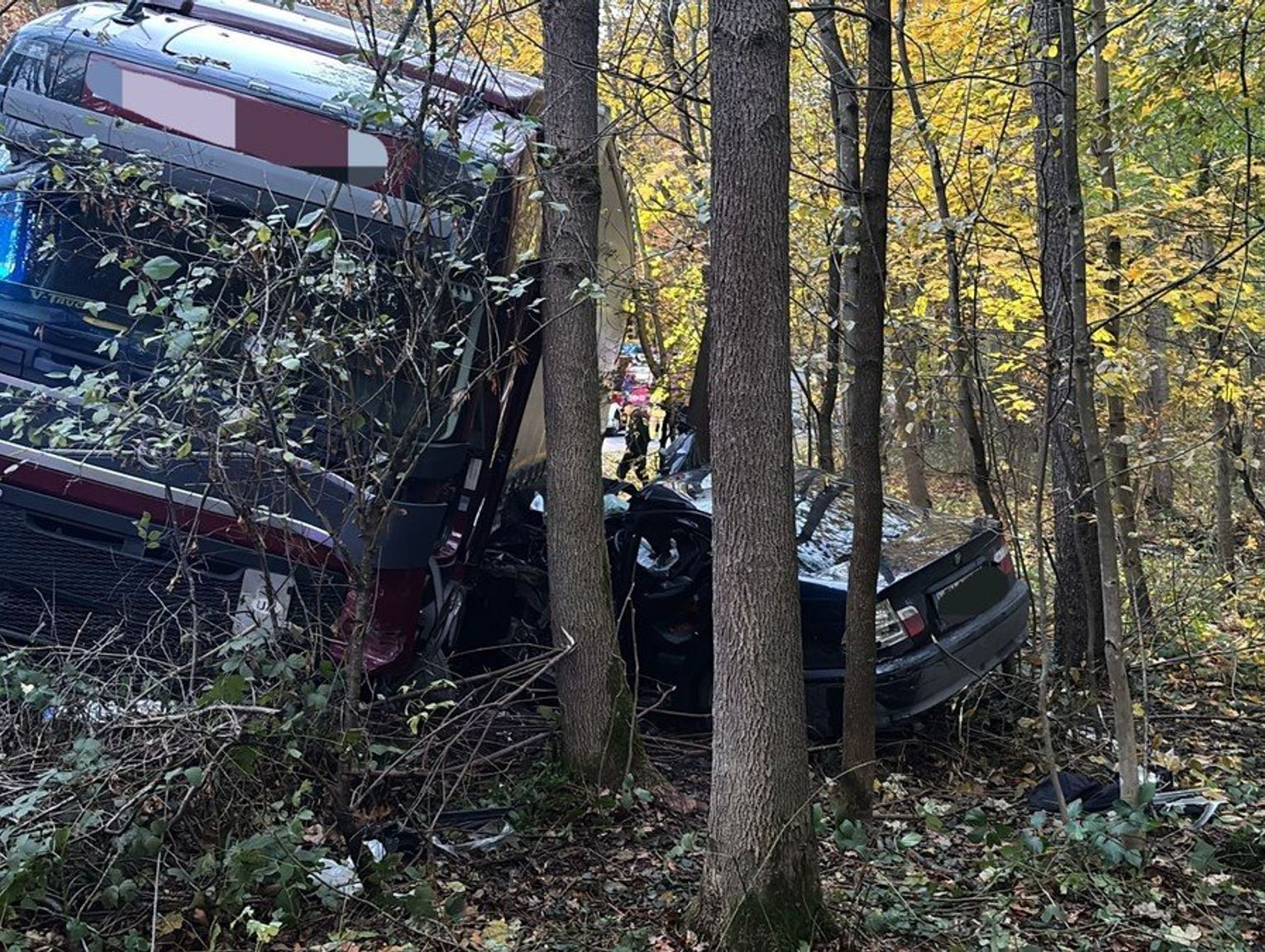 Gm. Lubycza Królewska: Śmiertelny wypadek w kolejce do przejścia granicznego