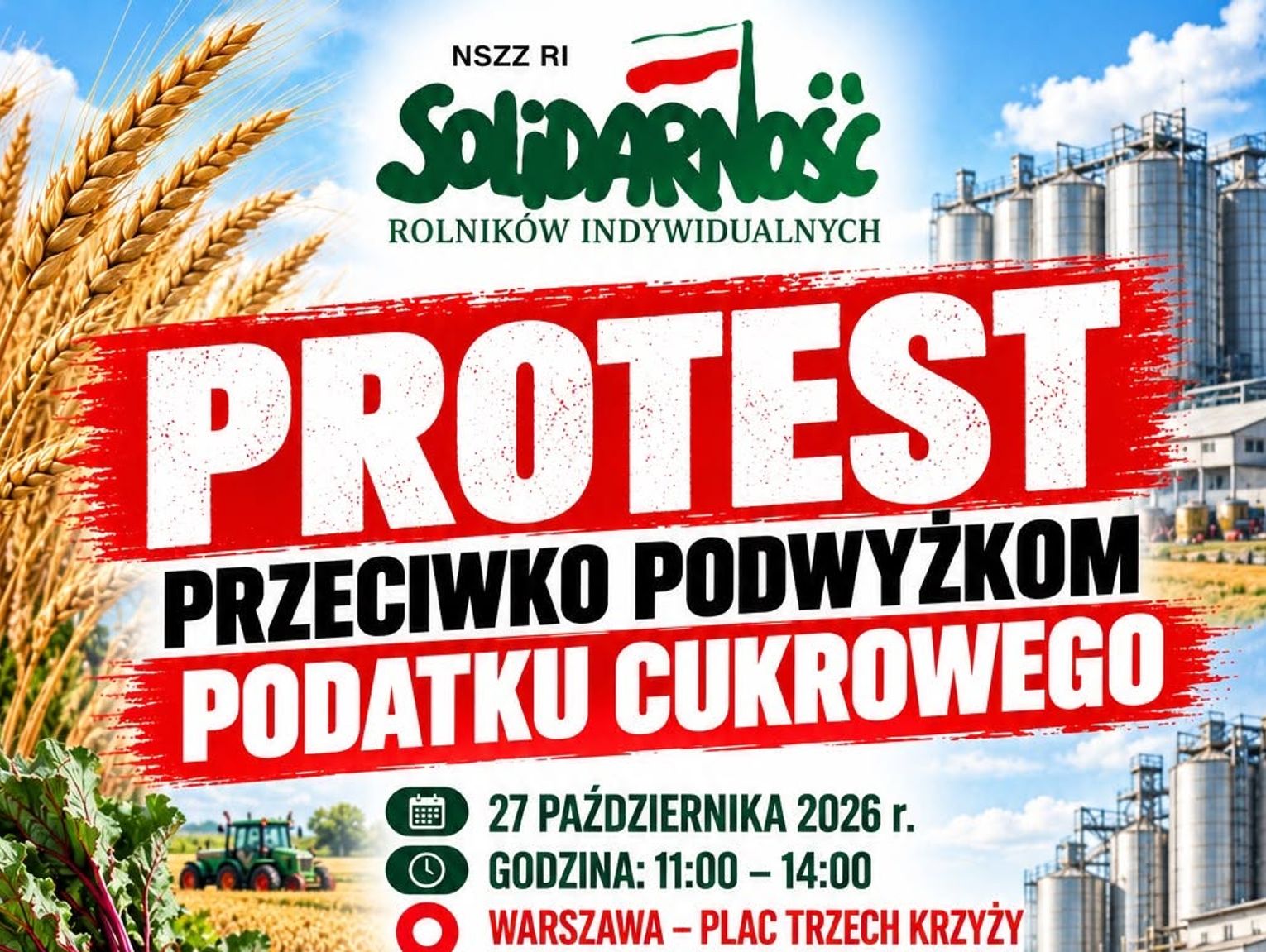 „Solidarność” przeciwko podwyżce podatku cukrowego. Zapowiada pikietę w Warszawie