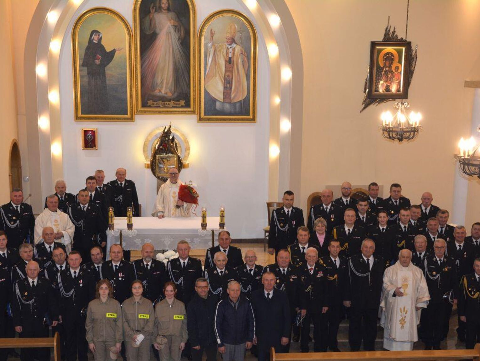 Strażackie wypominki w Zamościu. Za zmarłych strażaków z miasta i powiatu