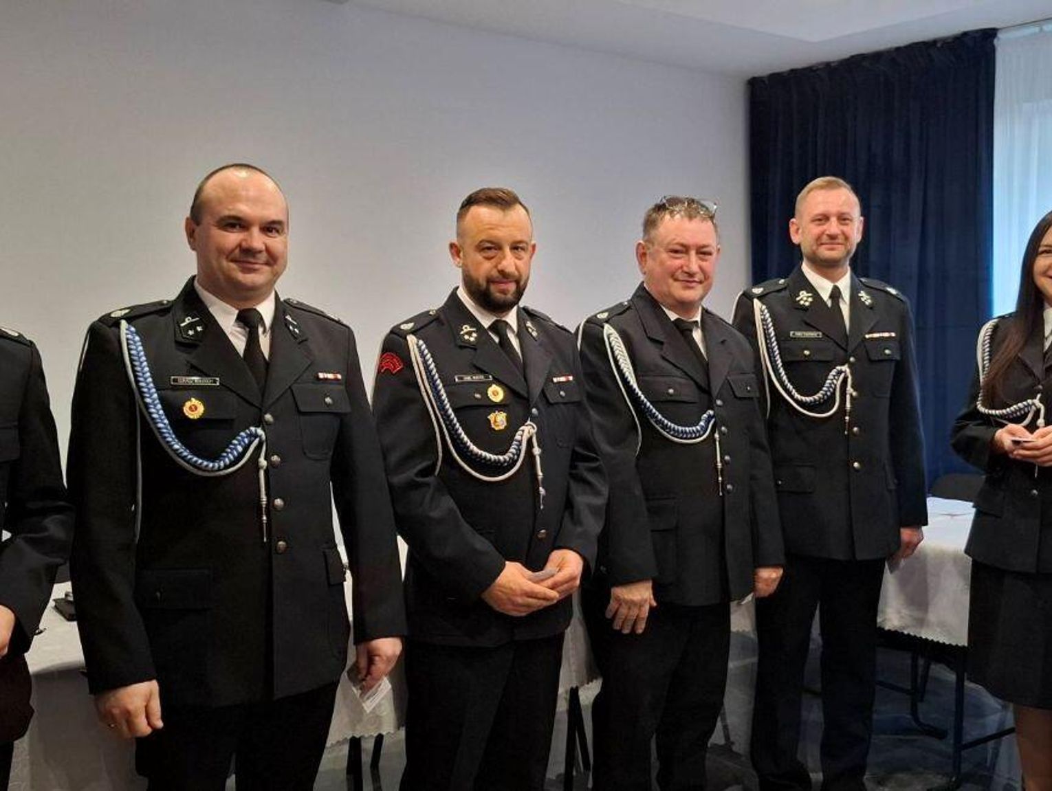 Strażacy z Ulhówka odznaczeni za wieloletnią służbę