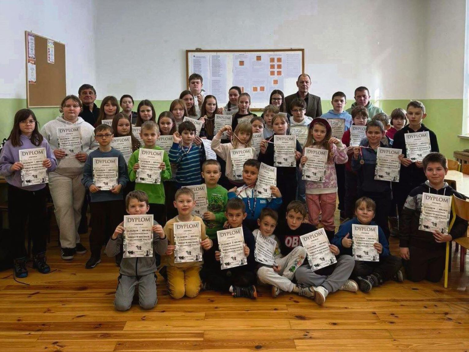 Szach-mat w Tyszowcach! XXIII Mistrzostwa Szkoły wyłoniły najlepszych młodych szachistów