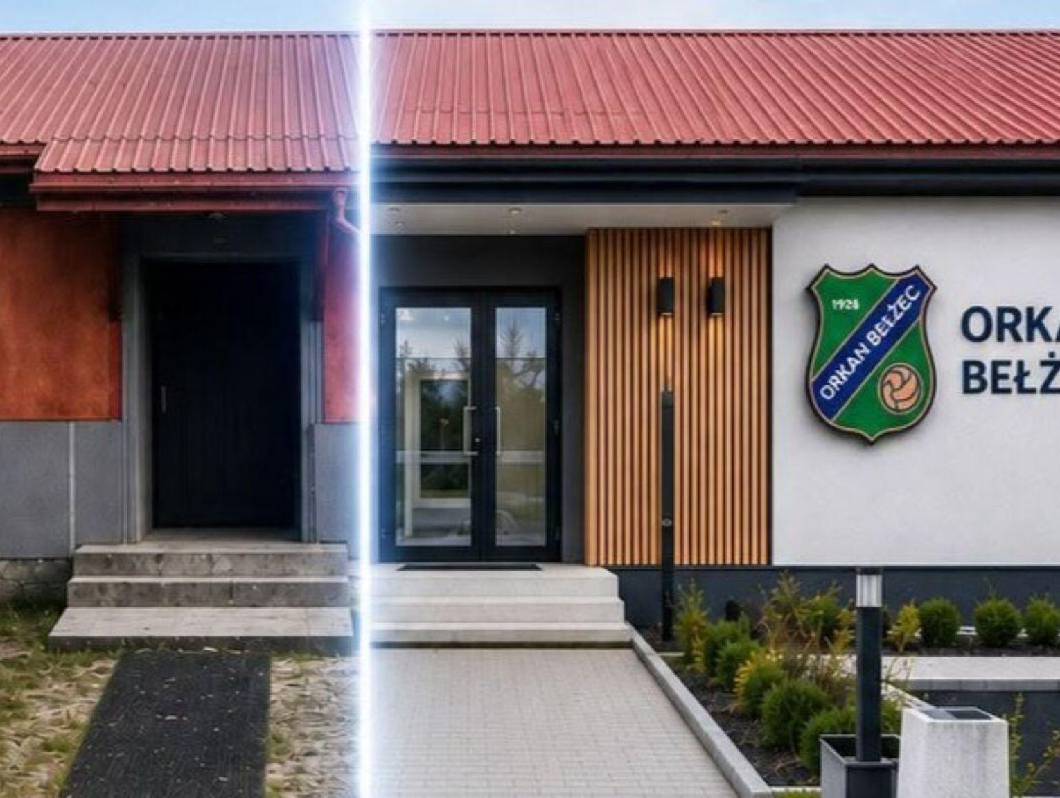 Szatnia Klubu Sportowego Orkan Bełżec przejdzie remont i będzie na medal