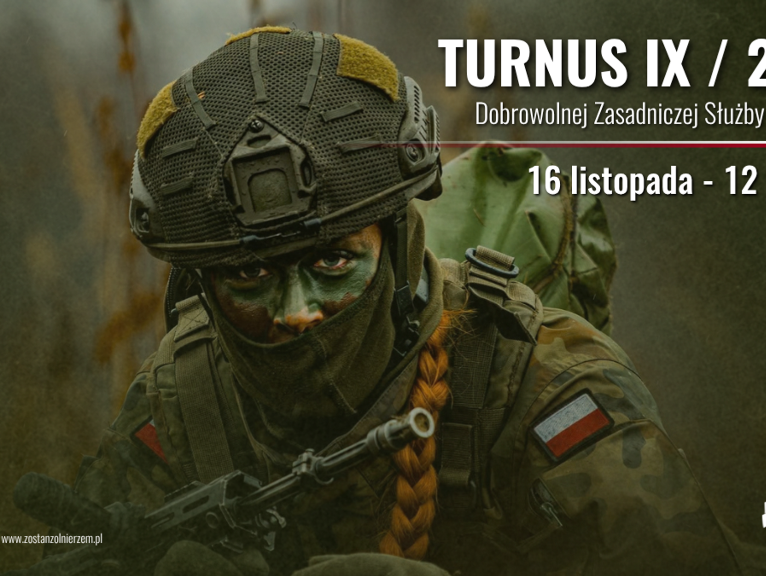 To już IX turnus Dobrowolnej Zasadniczej Służby Wojskowej. 6 tys. dla ochotnika za miesiąc szkolenia