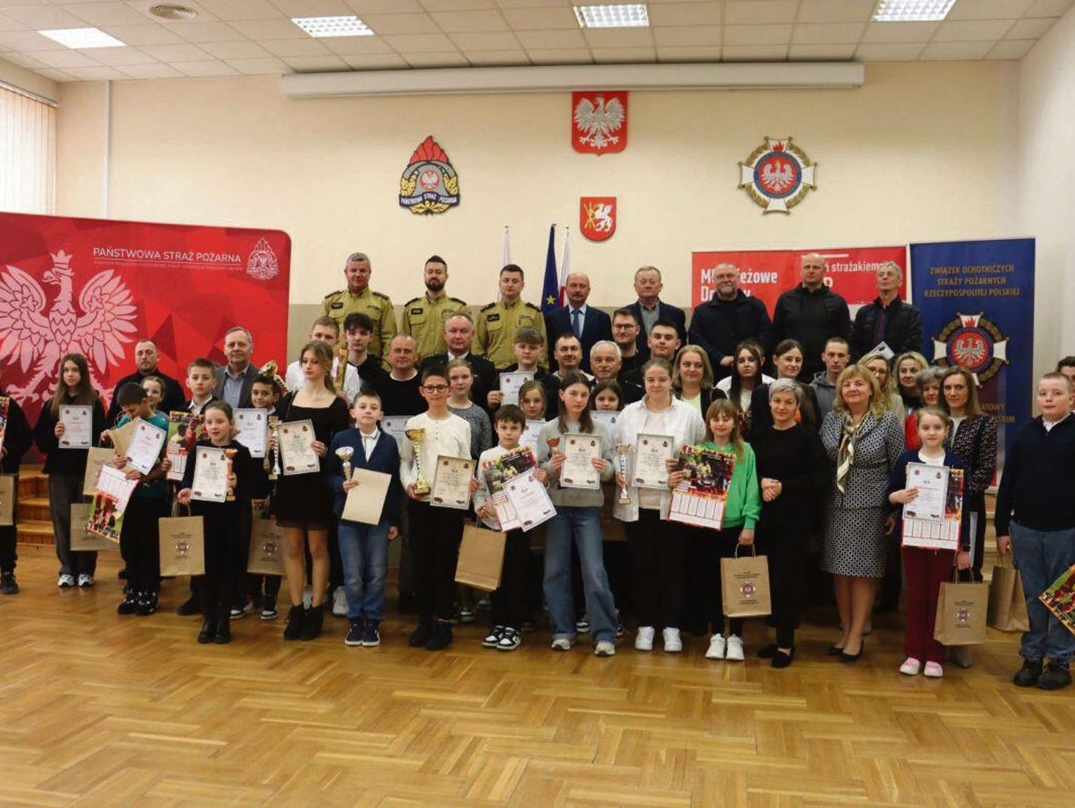 Tomaszów Lub.: Eliminacje do Ogólnopolskiego Turnieju Wiedzy Pożarniczej zakończone. Najlepsi pojadą do Lublina