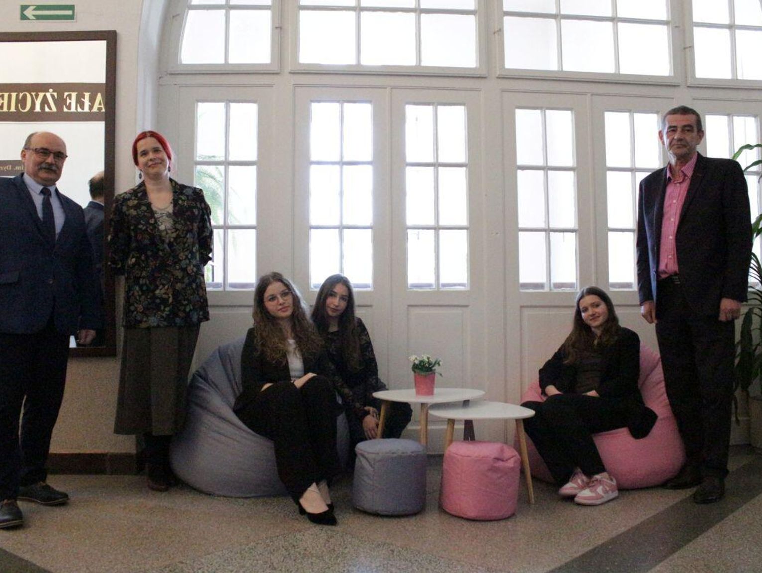 Tomaszów Lubelski: Bartosz i Muzeum Regionalne w jednym projekcie. Dzięki niemu szkoła ma kącik wypoczynku