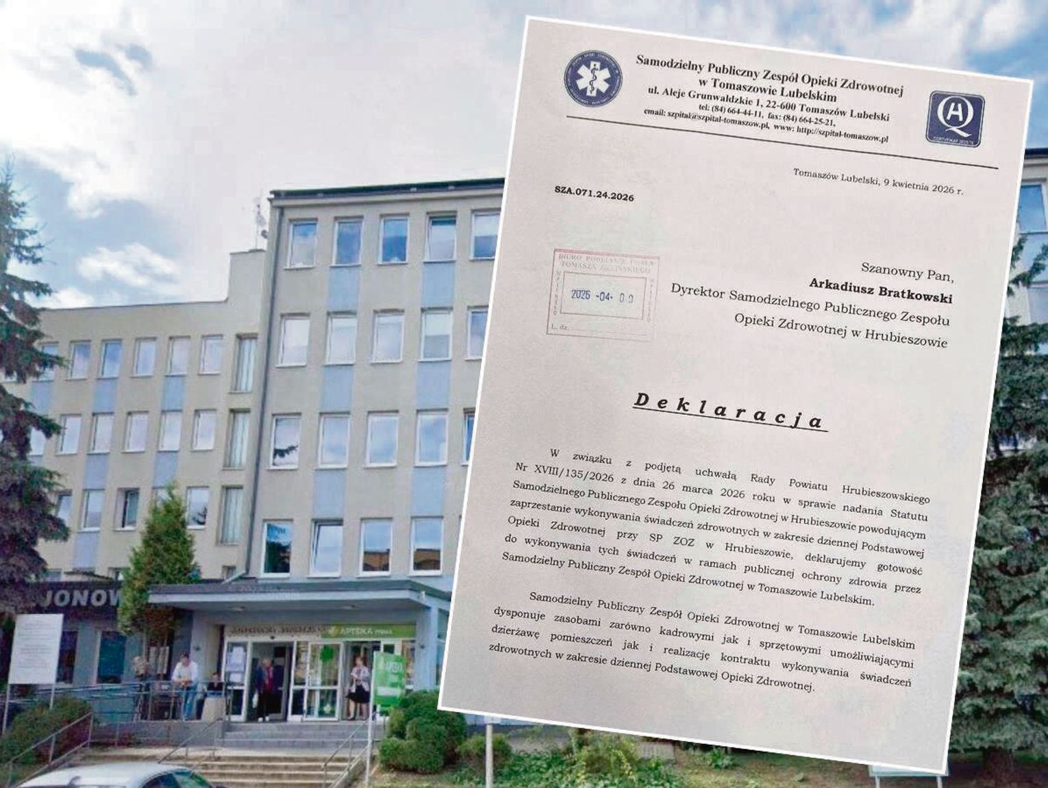 Tomaszów Lubelski jest gotowy przejąć hrubieszowskie POZ-ety. Co zrobi dyrektor Bratkowski?