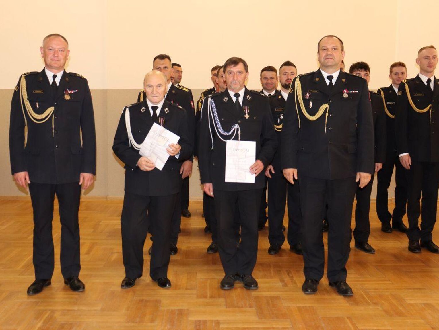 Tomaszów Lubelski: Wyróżnienia, medale i odznaki z okazji Dnia Strażaka