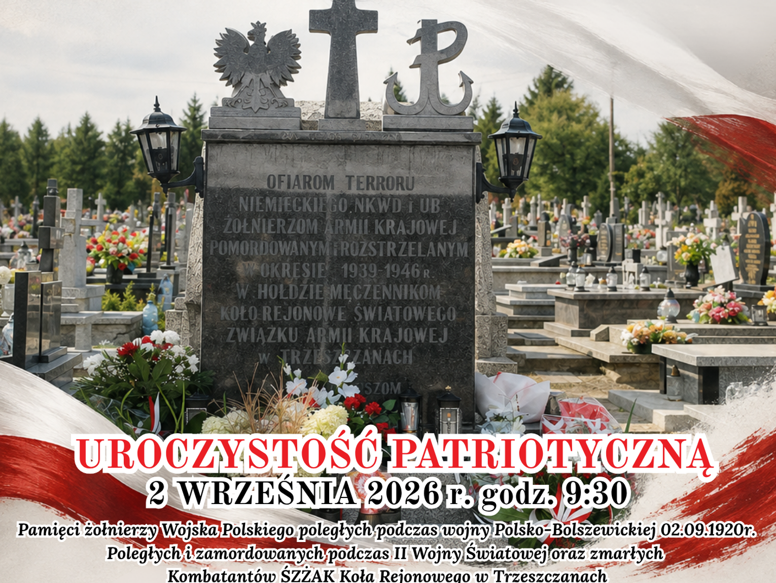 Trzeszczany pamiętają! 2 września uroczystości patriotyczne w hołdzie poległym