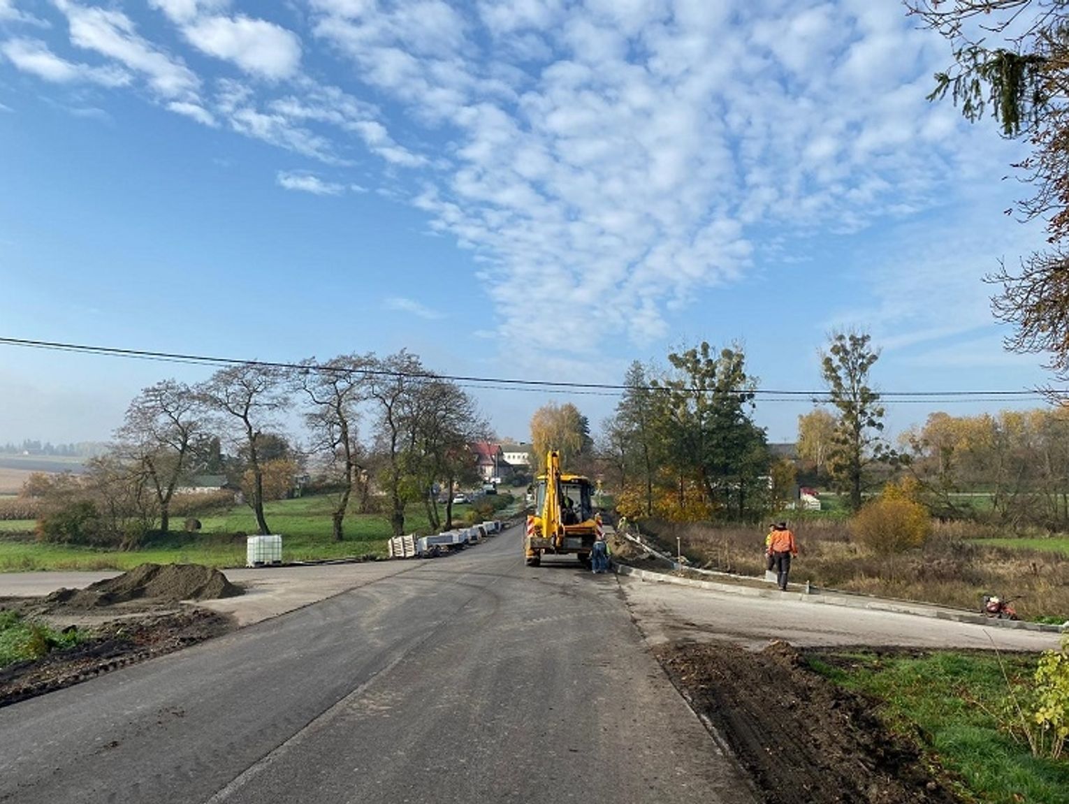 Trzeszczany Przebudowują kolejny odcinek