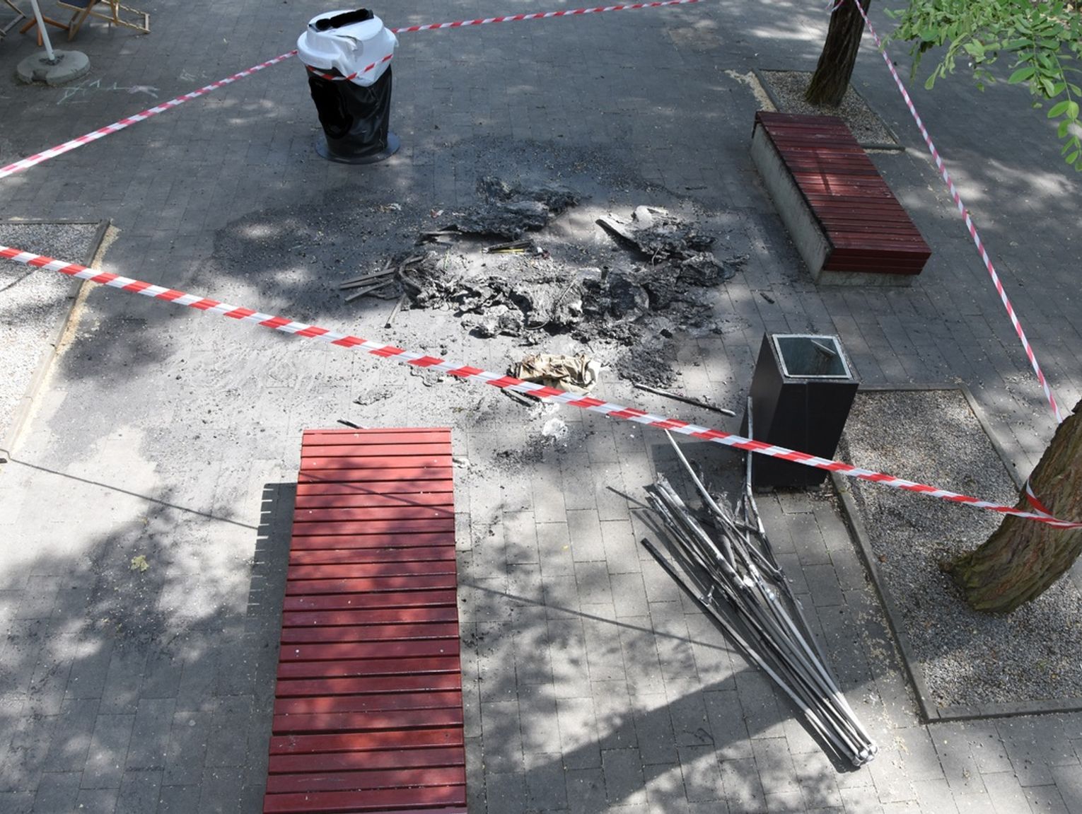 Wiadomo kto podpalił meble przy lodziarni w Tomaszowie Lubelskim. 51-latkowi grozi 5 lat więzienia