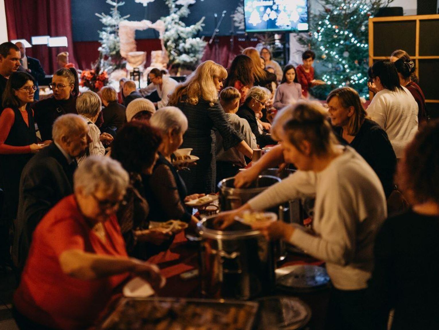 Wigilia z mieszkańcami gminy Werbkowice. Przyszły tłumy [ZDJĘCIA]