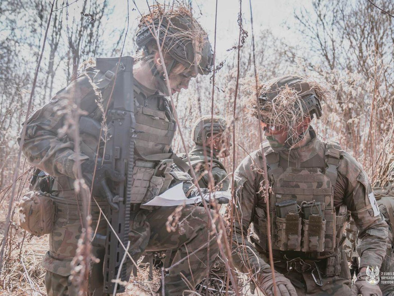 Wojsko na ulicach Zamościa. realizowane są ćwiczenia terytorialsów