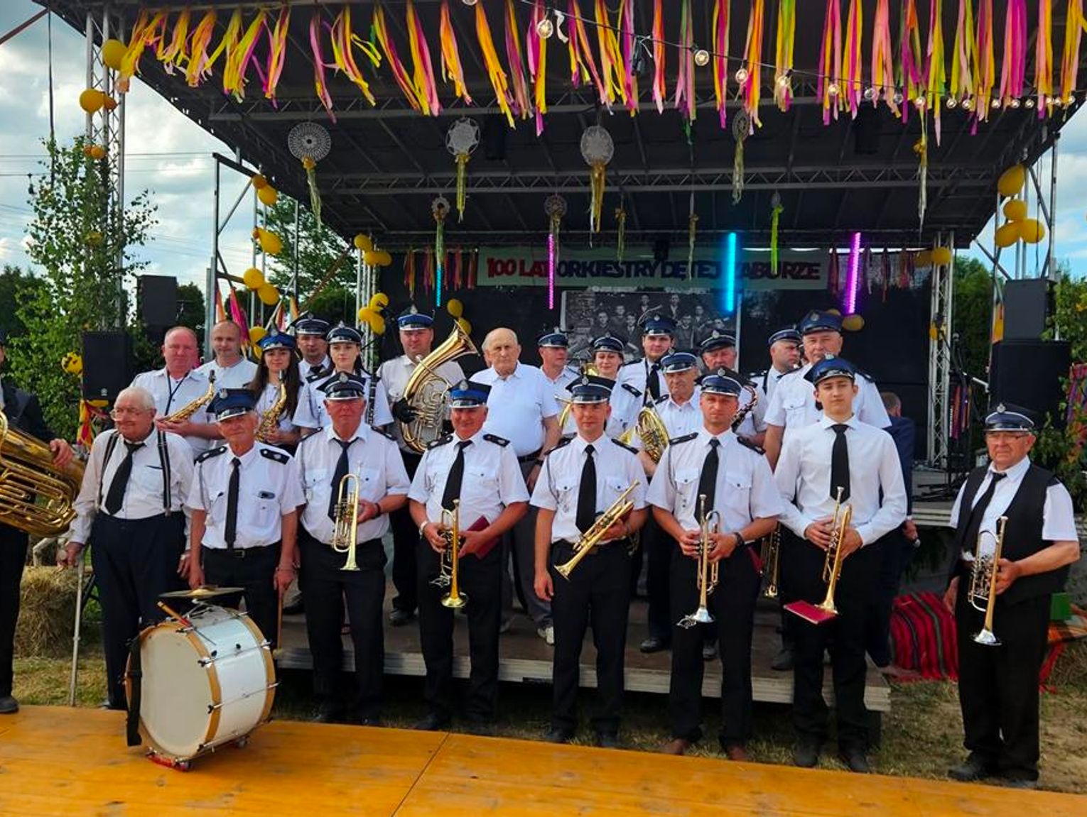 Zaburze świętowało 100-lecie Orkiestry Dętej. Jubileuszowi towarzyszył Festiwal Roztrąb
