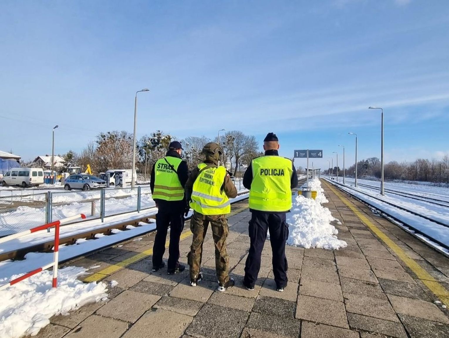 Zamojscy policjanci kontrolują infrastrukturę kolejową. Zweryfikują każdy sygnał