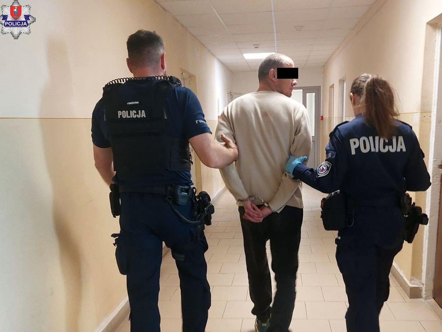 Zamość: Aresztowany 36-latek podejrzany o znęcanie się nad matką