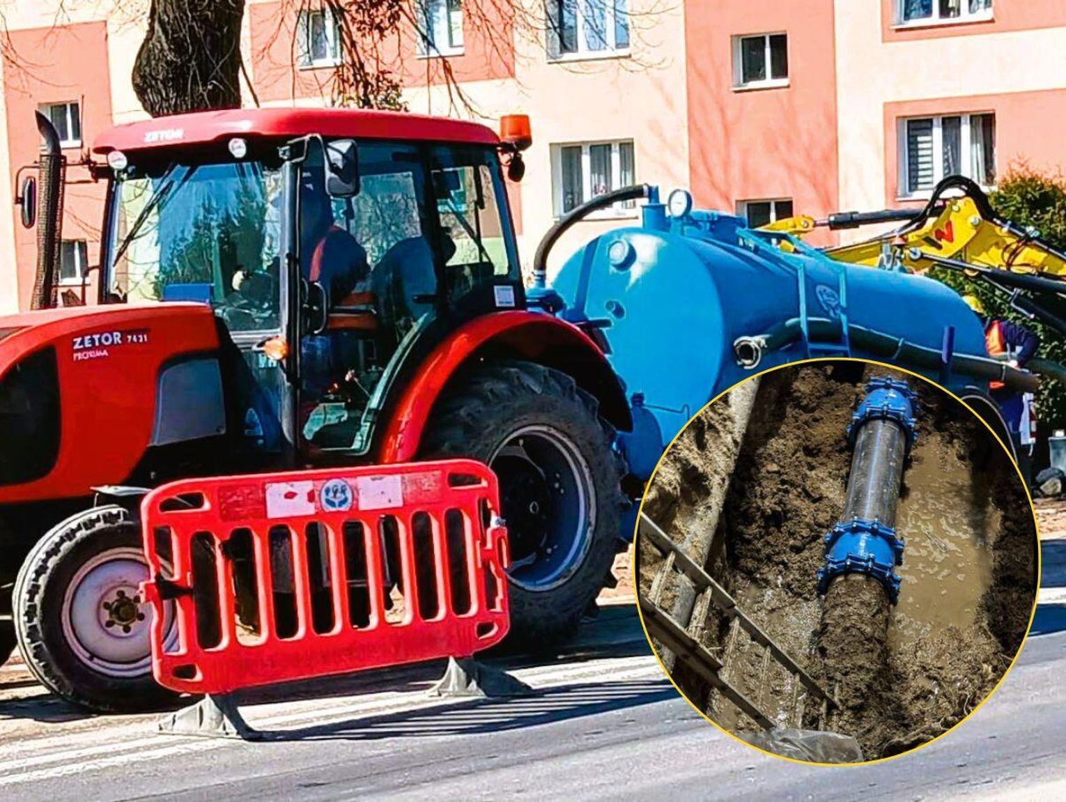 Zamość: Awaryjna niedziela w mieście. PGK pracowało prawie cały dzień