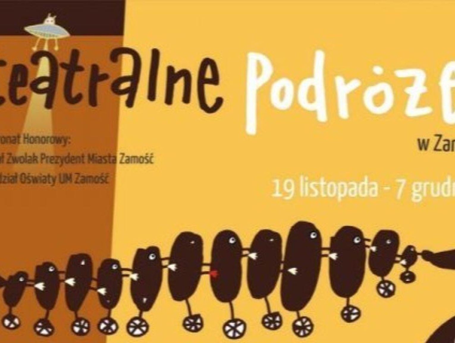 Zamość: Gotowi na festiwal teatralny dla dzieci i młodzieży „Teatralne podróże”?