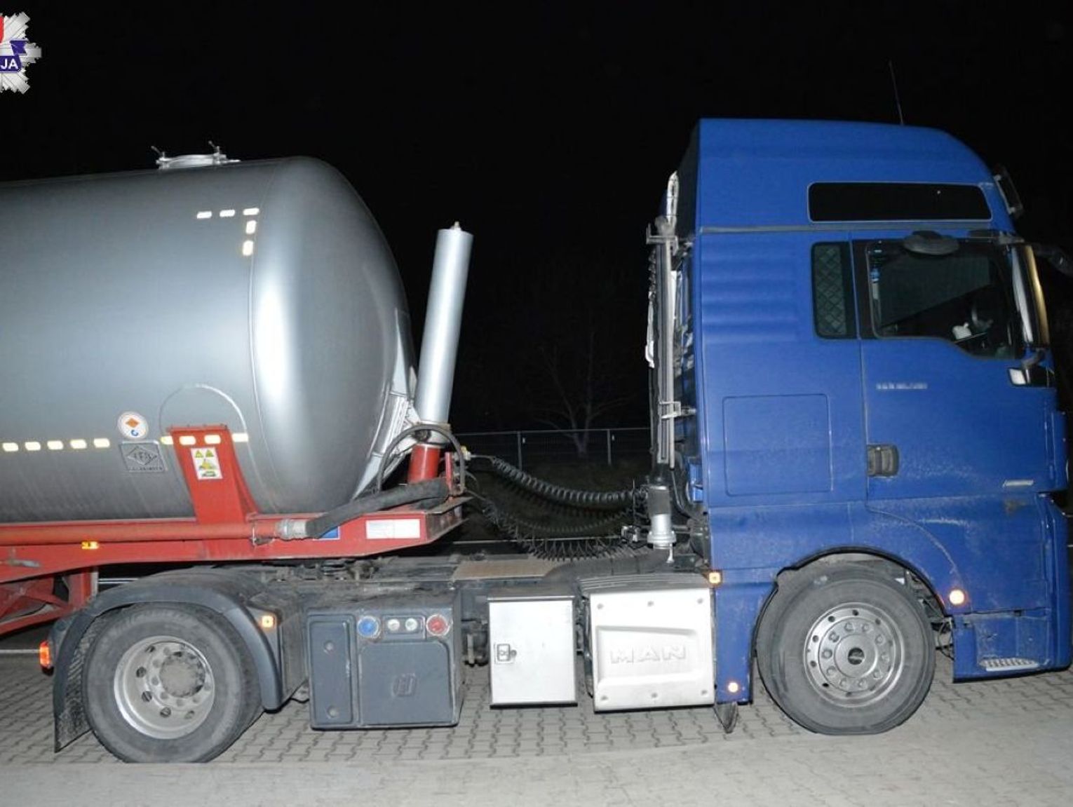Zamość: Kierowca cysterny miał 3 promile! Został zatrzymany dzięki zgłoszeniu świadka