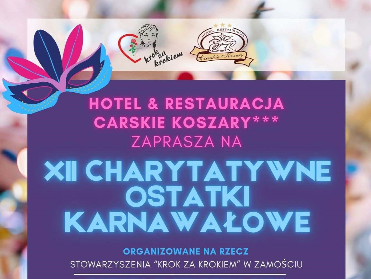 Zamość: Krok za krokiem organizuje charytatywne ostatki. Zapisz się na bal