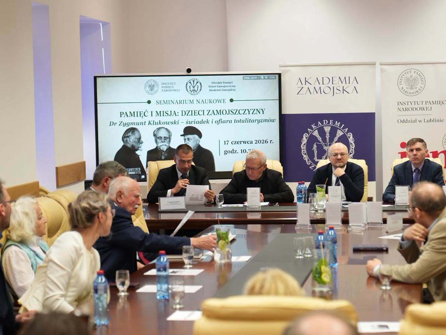 Zamość mówił o Dzieciach Zamojszczyzny i doktorze Klukowskim
