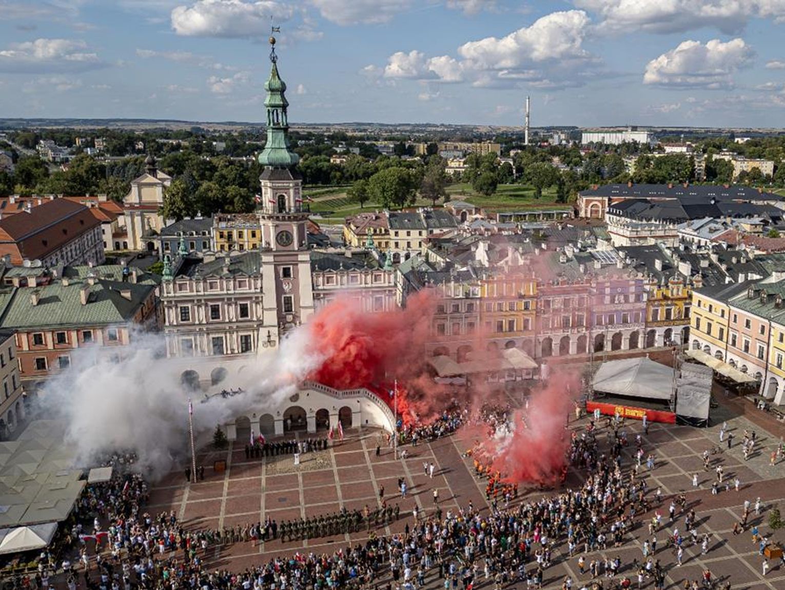 Zamość pamiętał o bohaterach Powstania Warszawskiego. Zobacz fotorelację z obchodów