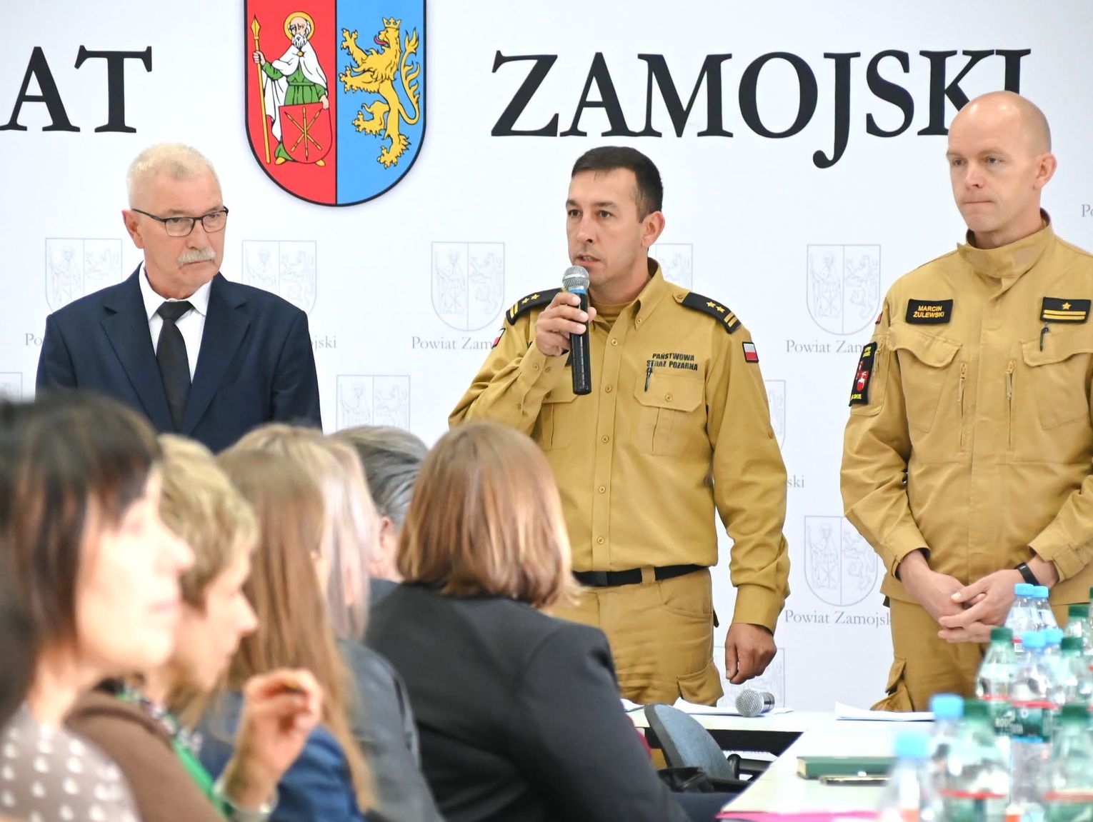 Zamość: Samorządowcy i dyrektorzy szkół szkolili się na wypadek zagrożeń z powietrza