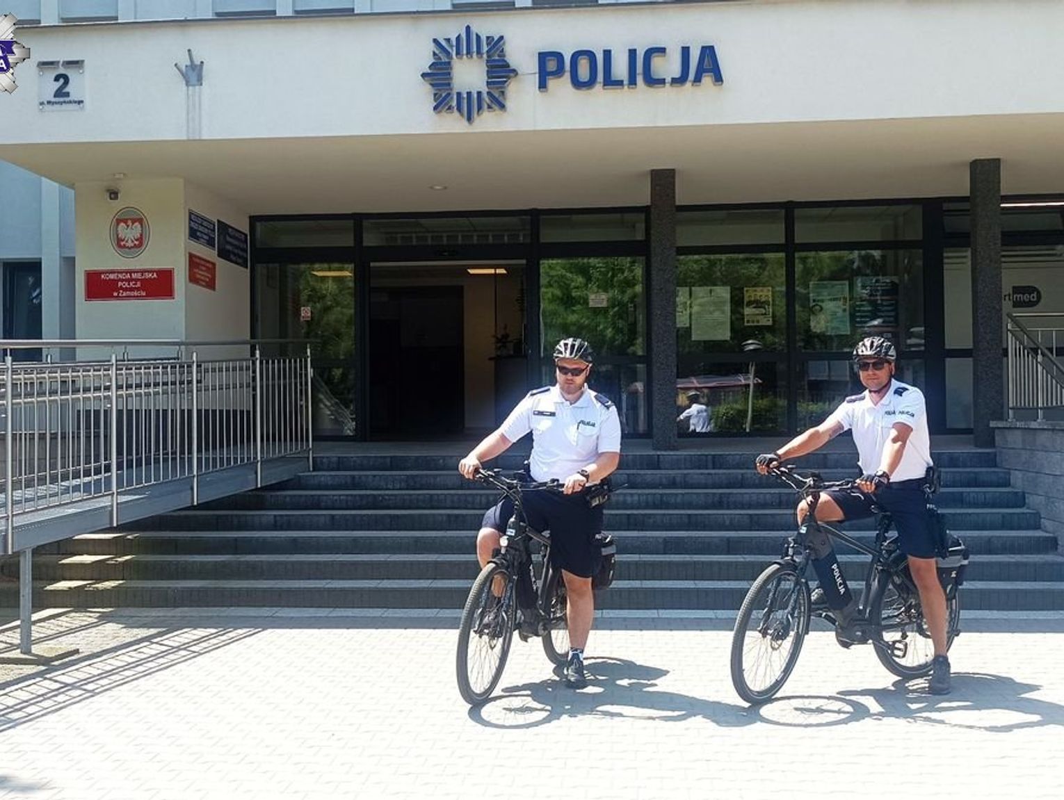 Zamość: Tam, gdzie trudno dotrzeć samochodem, policjanci dojadą na rowerach. Właśnie zaczęli patrole