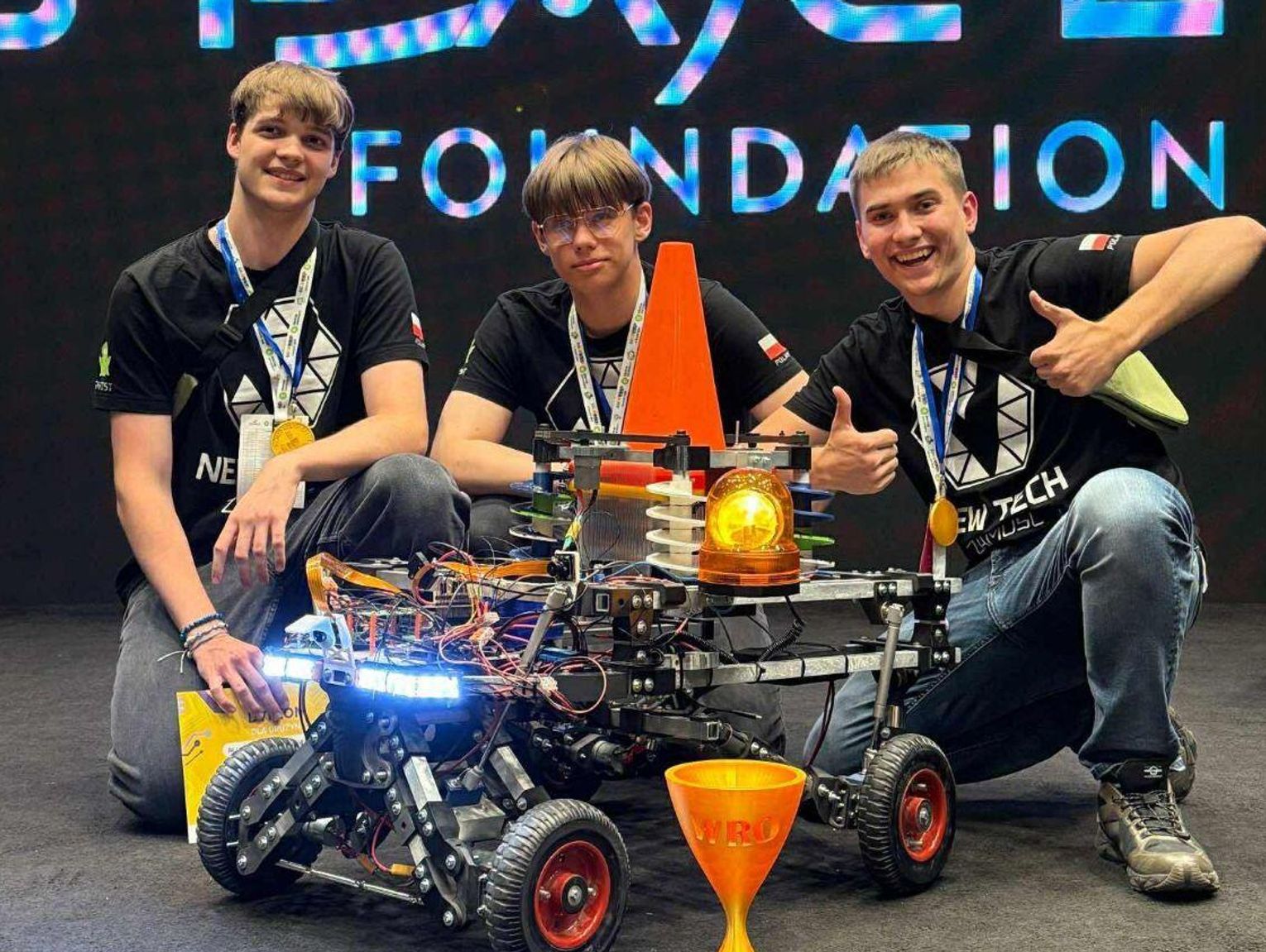 Zamość: Uczniowie New Technology zbierają na wyjazd do Singapuru na mistrzostwa świata WRO