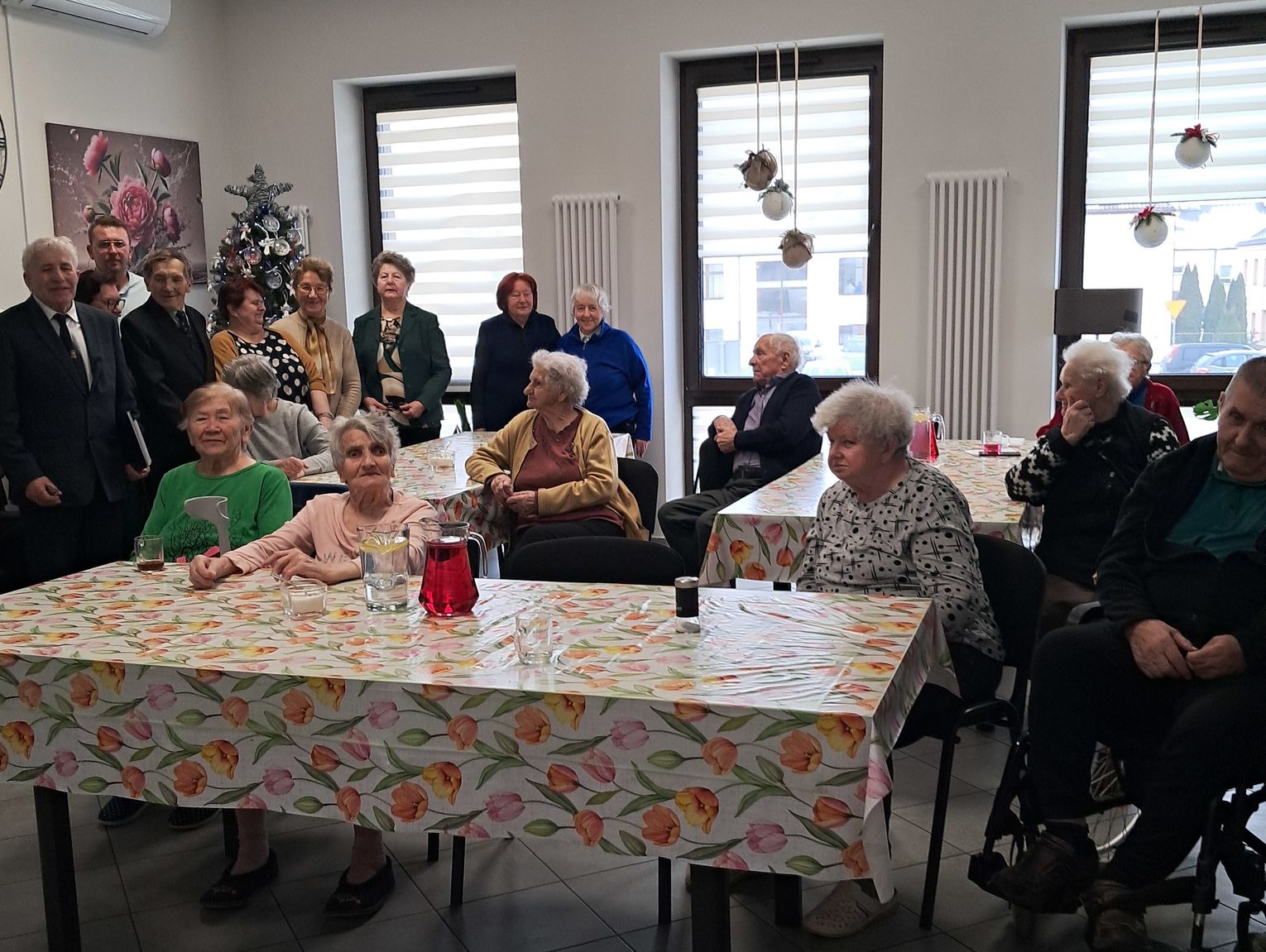 Zespół wokalny Echo kolędował w Centrum Opiekuńczo-Mieszkalnym w Wierzbie