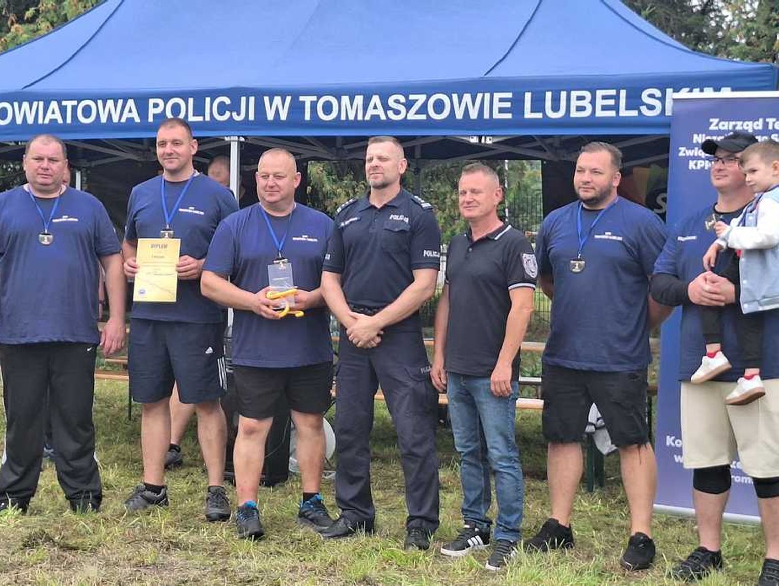 Złoty medal dla tomaszowskich policjantów na Wojewódzkich Mistrzostwach