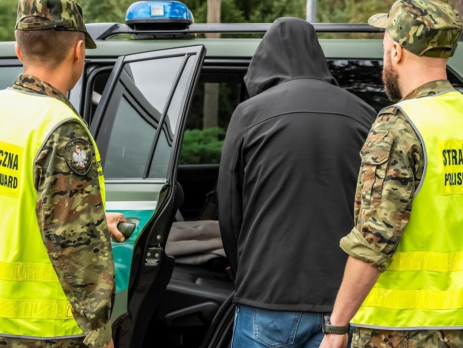 Zmasowana akcja służb - natychmiastowa deportacja z Hrubieszowa