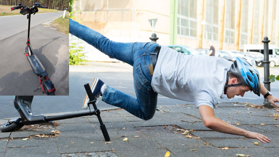 13-latek zaszalał. Sąd zakazał mu prowadzenia hulajnóg Jechał pod prąd. Na przejściu dla pieszych potrącił mężczyznę. Sąd zastosował wobec niego dokuczliwy środek wychowawczy.