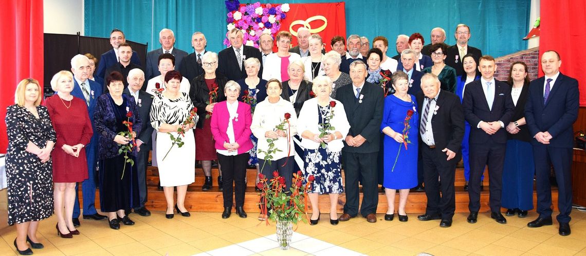 Złote gody odbyły się 9 kwietnia w Sitnie.