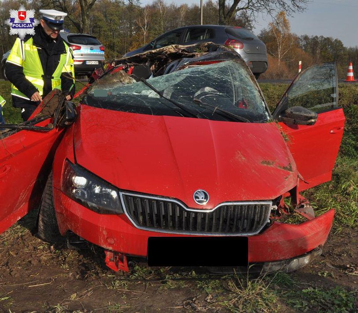 26-latek z Hrubieszowa zginął w wypadku pod Białą Podlaską