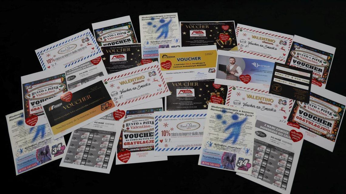 Do wylicytowania w Bełżcu będą m.in. vouchery i usługi przekazane przez lokalnych darczyńców.