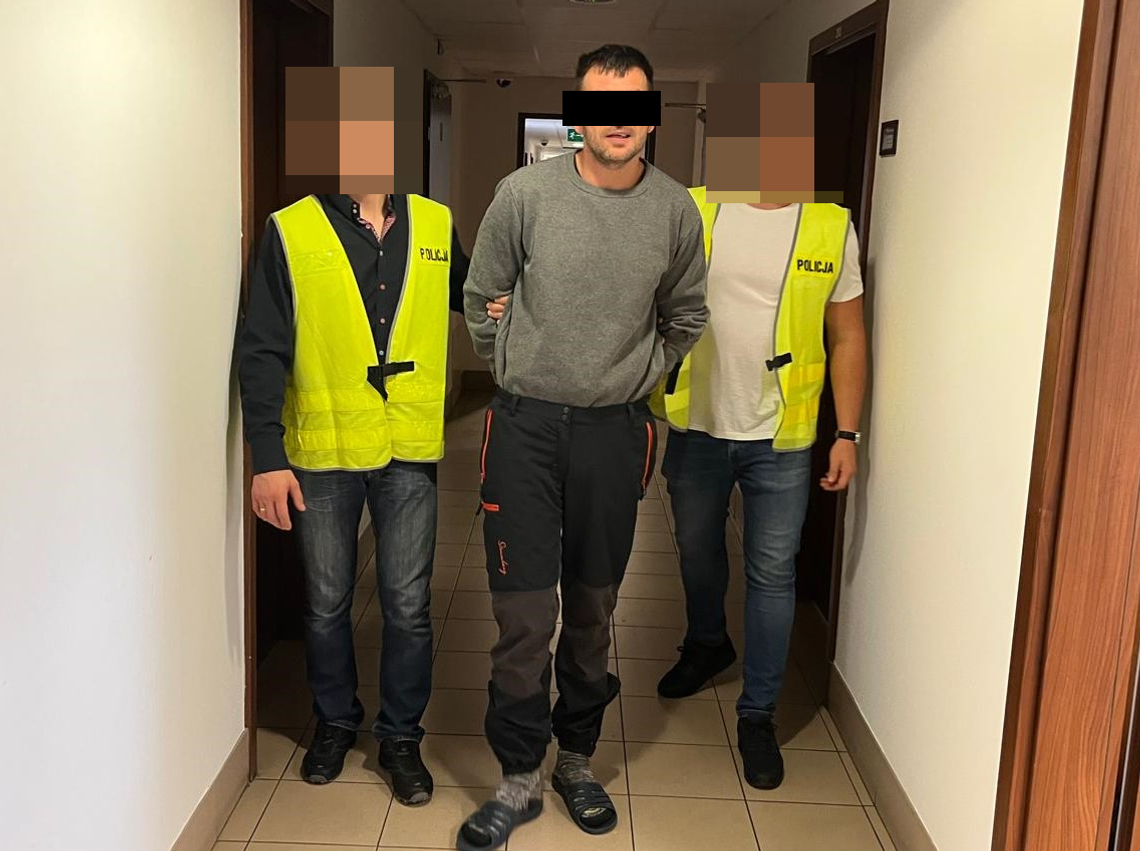 39-latek z gm. Bełżec zatrzymany za narkotyki.