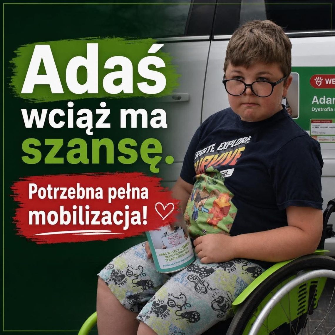 Udało się już zebrać niewyobrażalne 8 milionów złotych. Ale do zakończenia zbiórki wciąż brakuje ponad 5 milionów złotych.