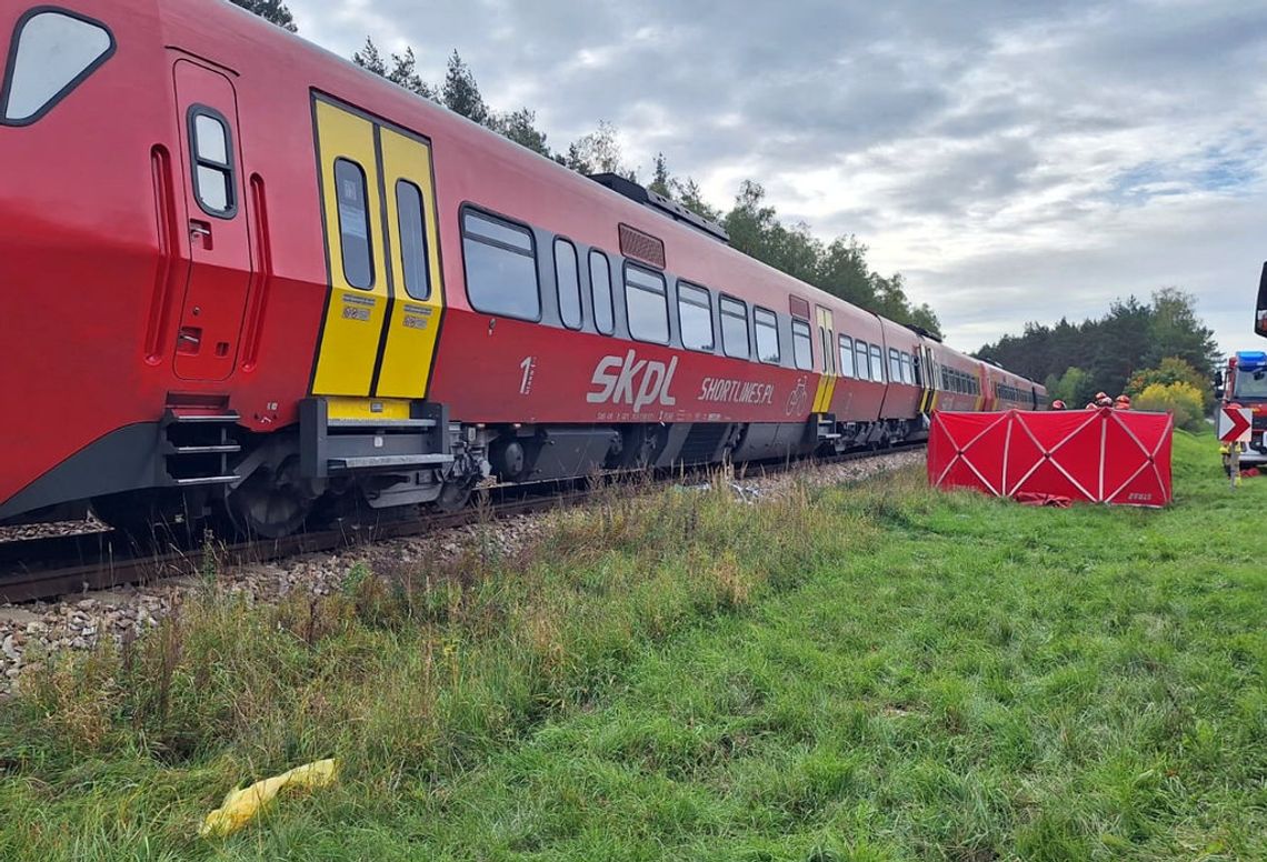 82-latek zginął na torach w gm. Zwierzyniec.