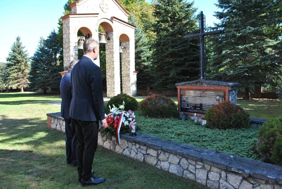 84. rocznica pacyfikacji Lubyczy Królewskiej, Kniazi, Szalenika i Żyłki Upamiętnienie ofiar pacyfikacji Lubyczy Królewskiej, Kniazi, Szalenika i Żyłki.