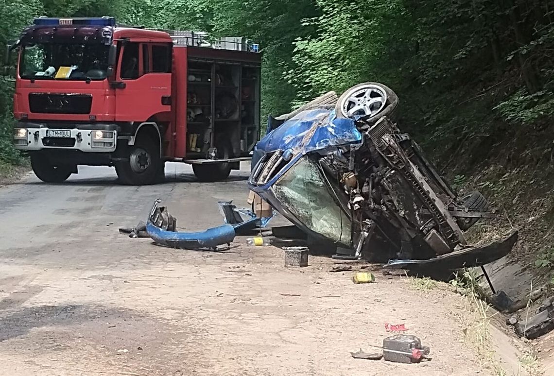 Do wypadku doszło 23 lipca na trasie Podhorce – Pawłówka.