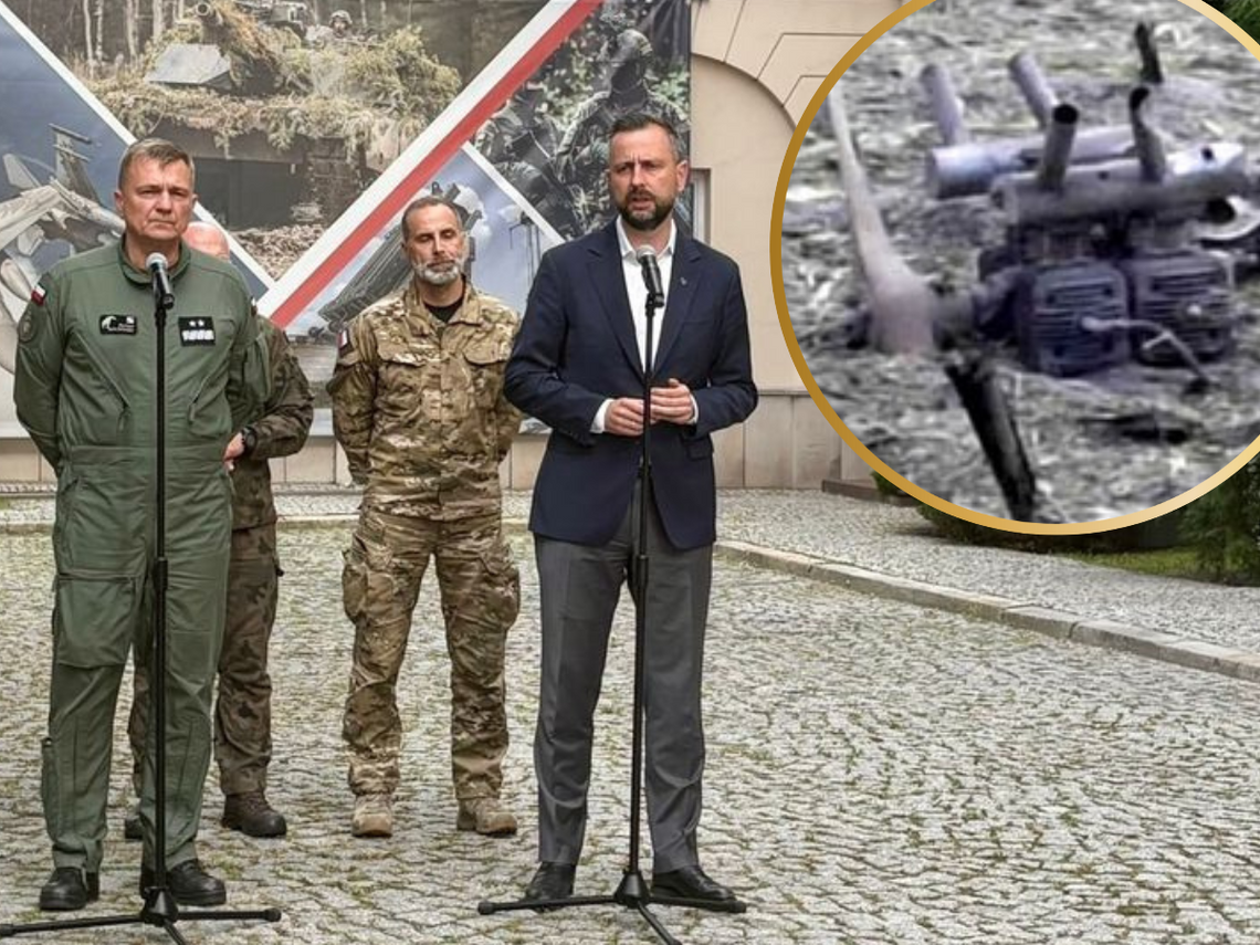 Minister Władysław Kosiniak-Kamysz na konferencji prasowej: - Mamy do czynienia z prowokacją Federacji Rosyjskiej z użyciem rosyjskiego drona.