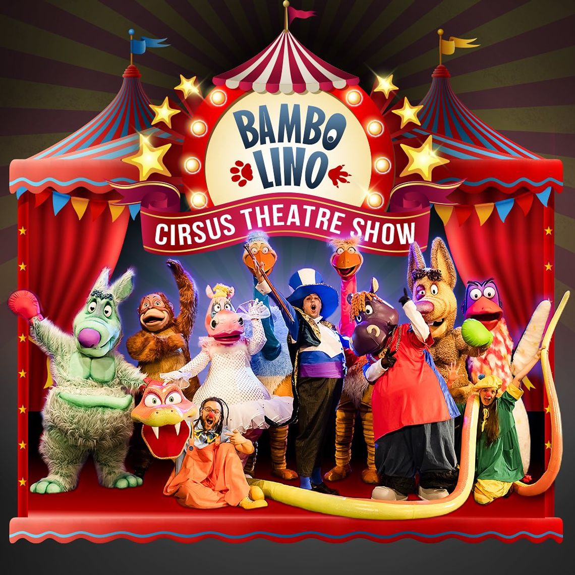 BAMBOLINO - jedyny na świecie cyrk na scenie teatralnej - wystąpi w Hrubieszowie!