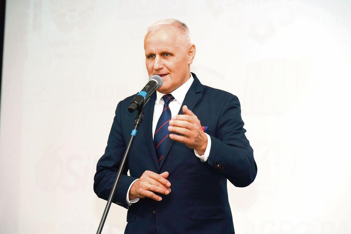 Wiceprezes ds. rozgrywek LZPN i pełnomocnik zarządu LZPN w oddziale w Zamościu Stanisław Pryciuk pozostaje prezesem niedziałającego od lipca 2019 r. Zamojskiego Okręgowego Związku Piłki Nożnej. Fot. Henryk Andrzejewski