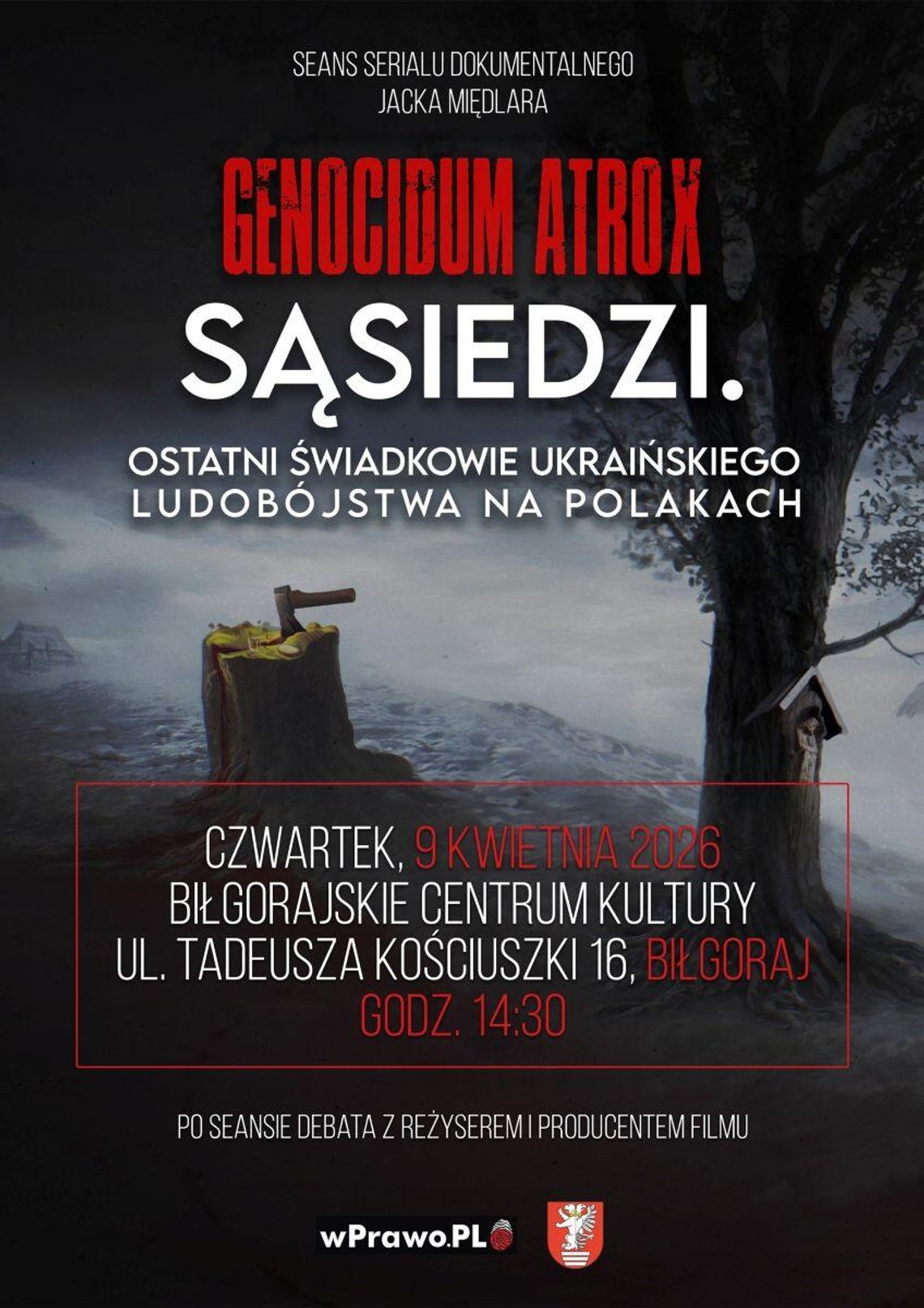 Pokaz filmu "Sąsiedzi" odbędzie się 9 kwietnia w Biłgorajskim Centrum Kultury. Początek o godz. 14.30. Wstęp bezpłatny.