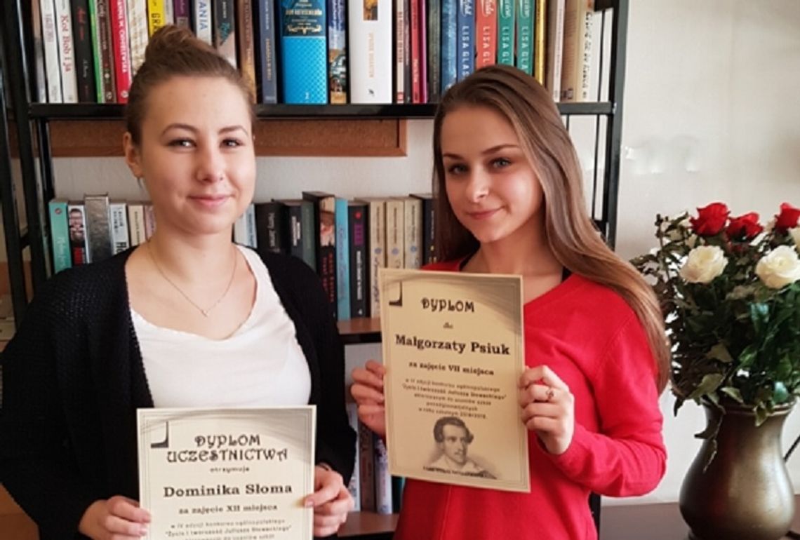 Biłgoraj: Humanistki z ZSBiO w czołówce konkursów polonistycznych