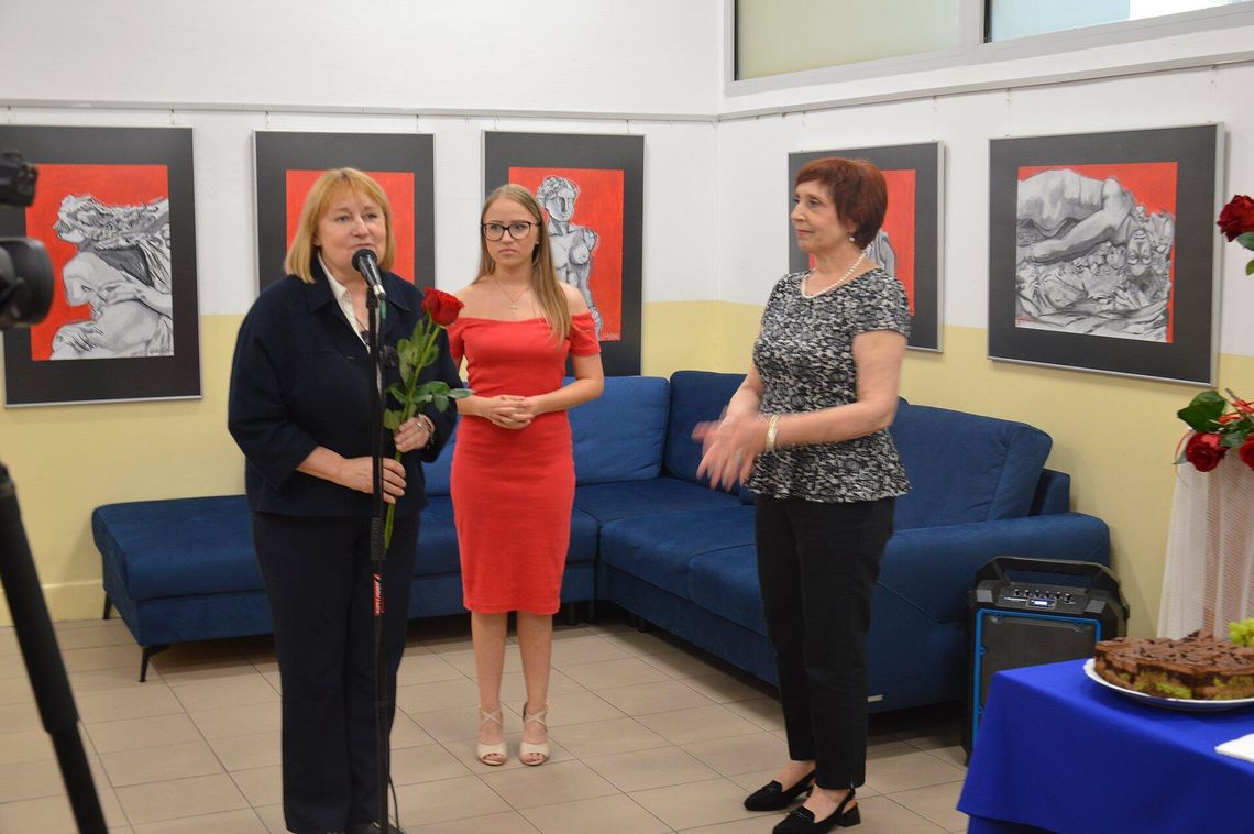 Hanna Cybulska to utalentowana plastyczna uczęszczająca na zajęcia do MDK w Biłgoraju.