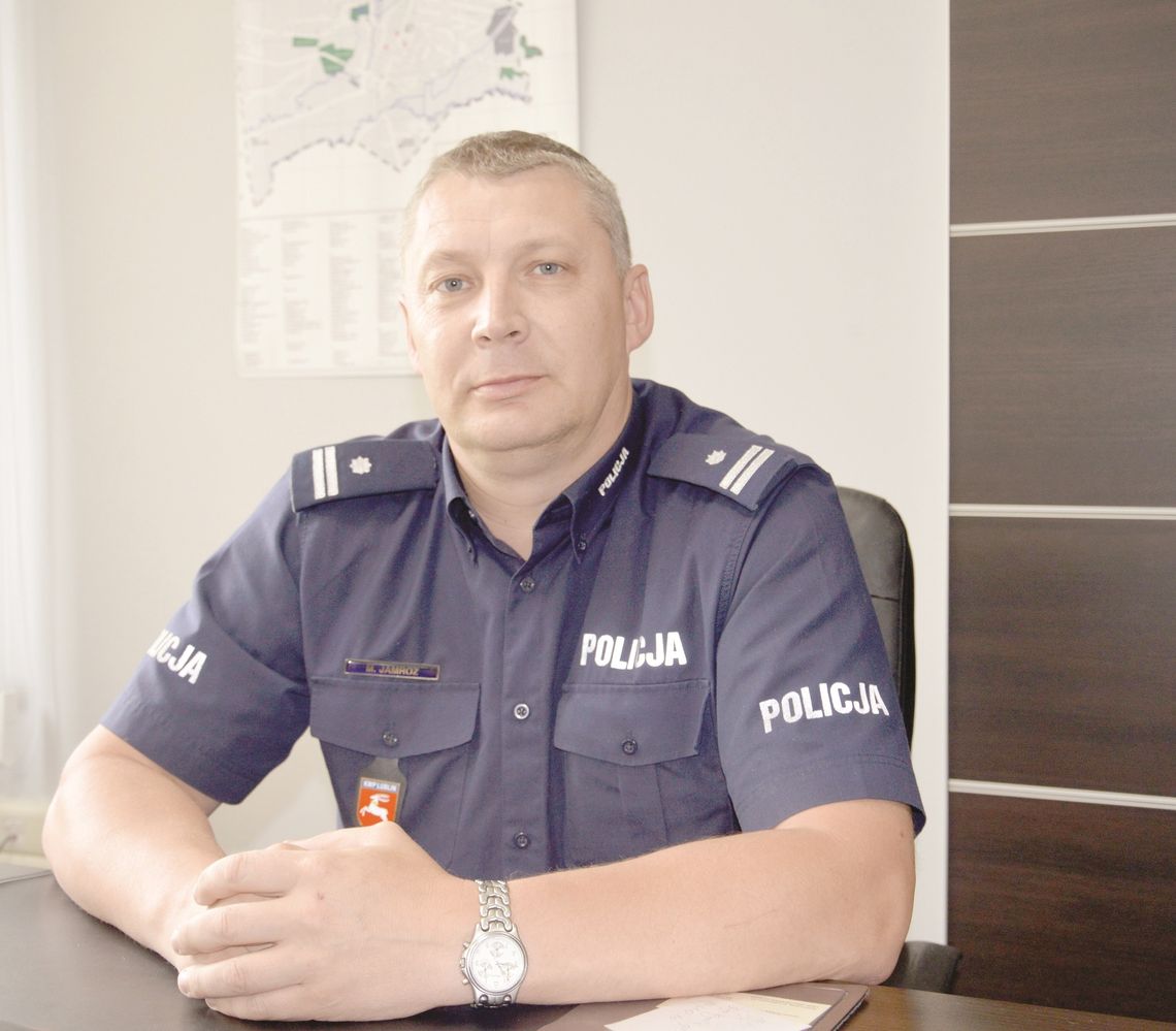 Biłgoraj: Marek Jamroz kieruje policją